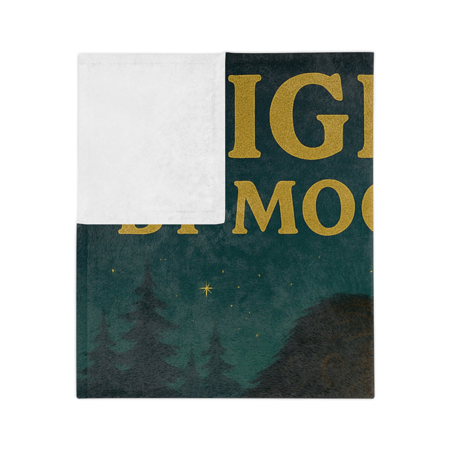 π§£ Bigfoot by Moonlight Blanket β Cozy Gift for Cryptid Lovers ππ¦Ά