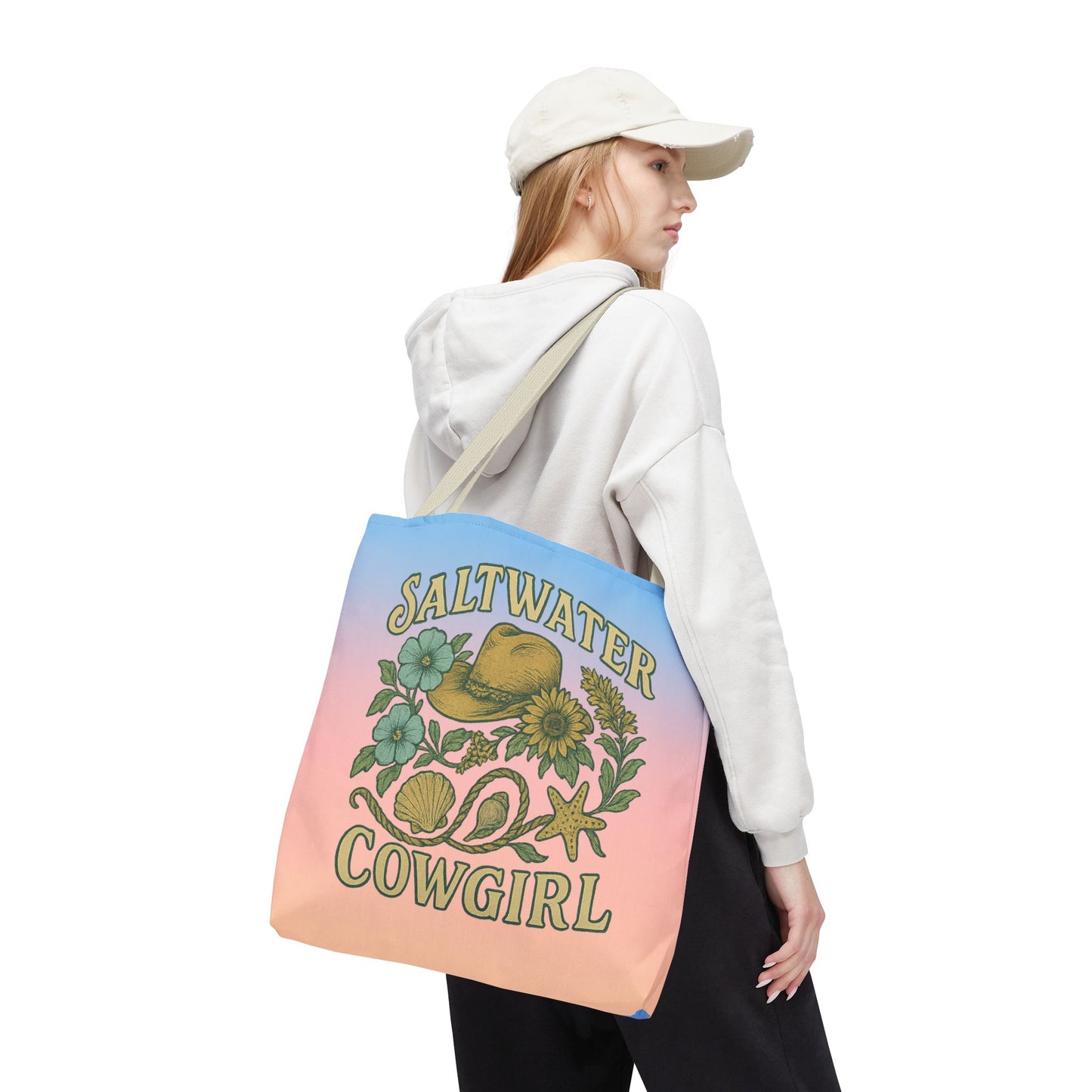Saltwater Cowgirl Beach Bag