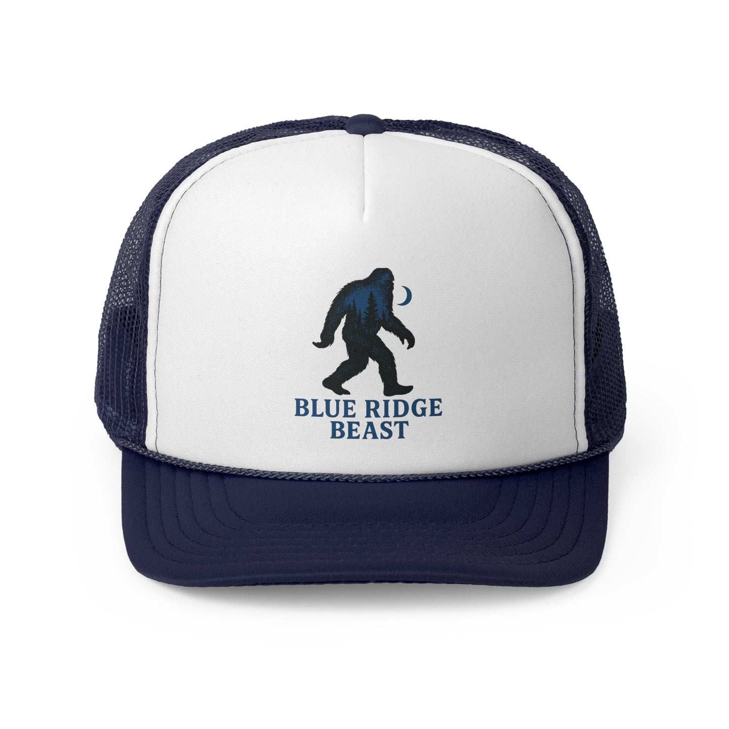 Vintage Trucker Caps - Retro Style Big Foot Hat, Distressed Baseball Cap, Hipster Sasquatch Headwear, Dad Hat, Snapback Cap