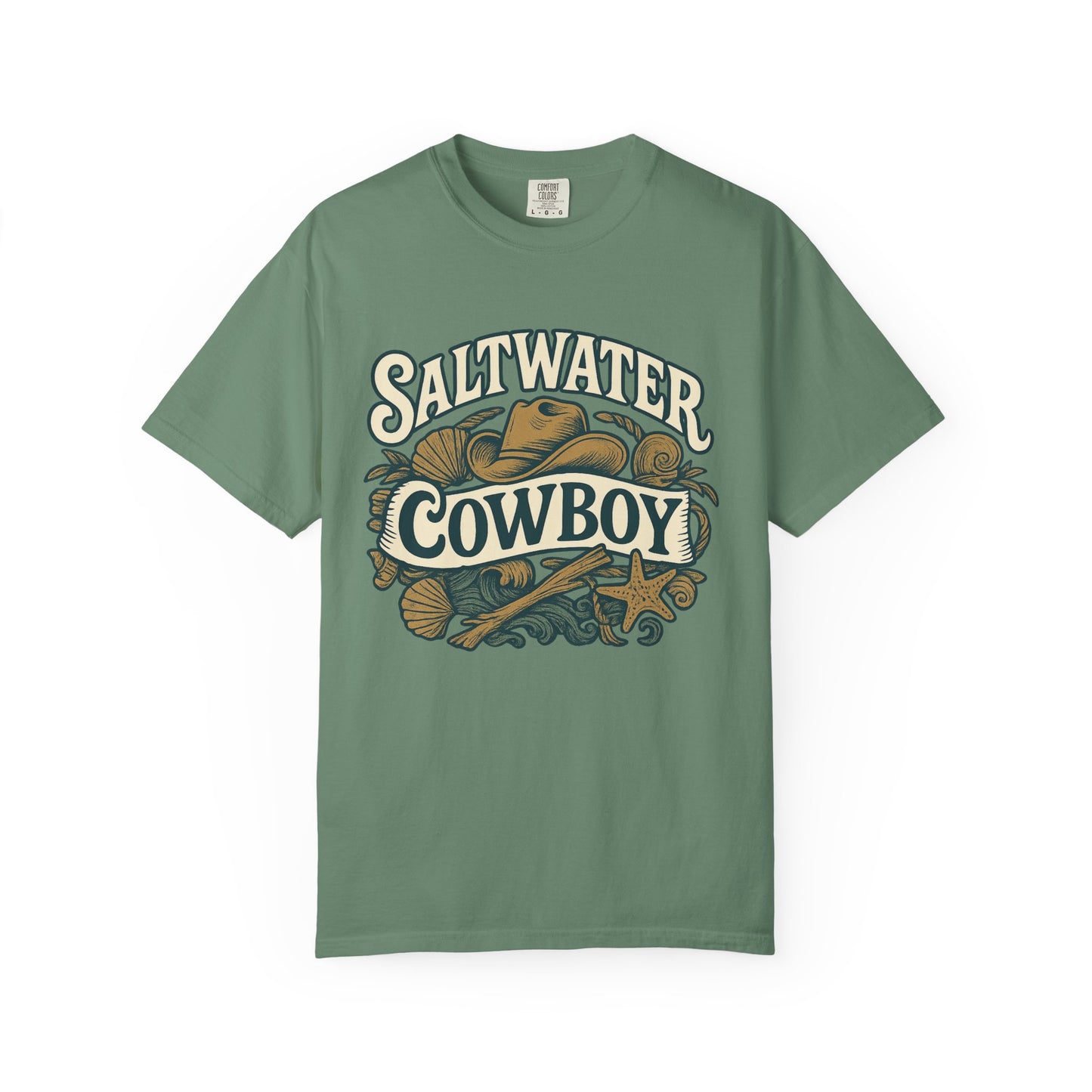 Saltwater Cowboy Beach Tee