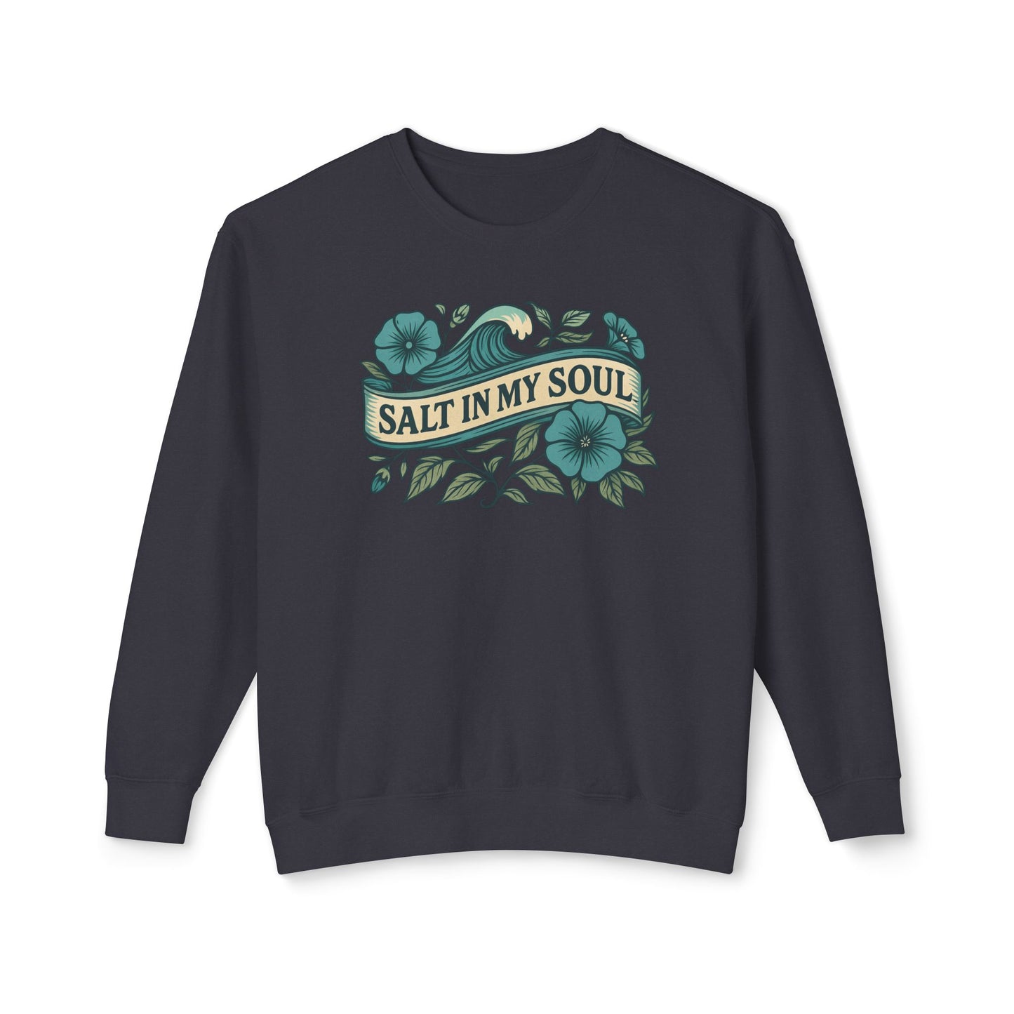 Coastal Comfort Sweatshirt, Beach Lover Gift, Casual Crewneck, Summer Vibes Apparel, Unique Souvenir Hoodie, Gift for Ocean Lovers