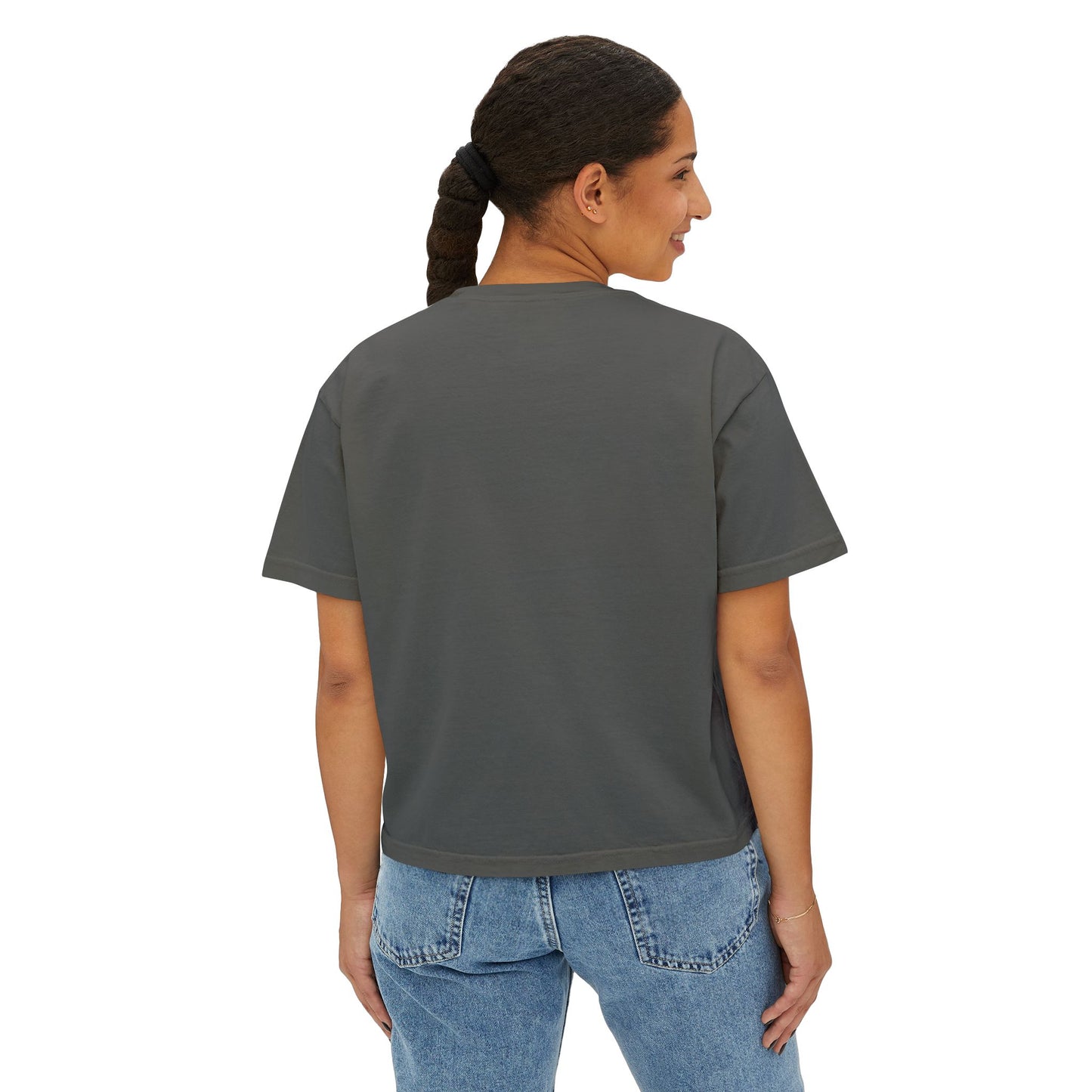 Cropped Tee, West Virginia Gameday Shirt, Game Day T-Shirt, Boxy Fit Top