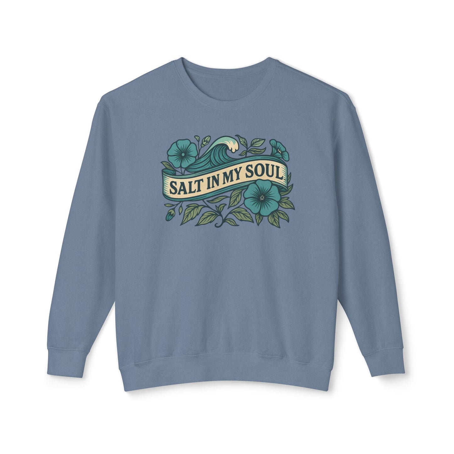 Coastal Comfort Sweatshirt, Beach Lover Gift, Casual Crewneck, Summer Vibes Apparel, Unique Souvenir Hoodie, Gift for Ocean Lovers