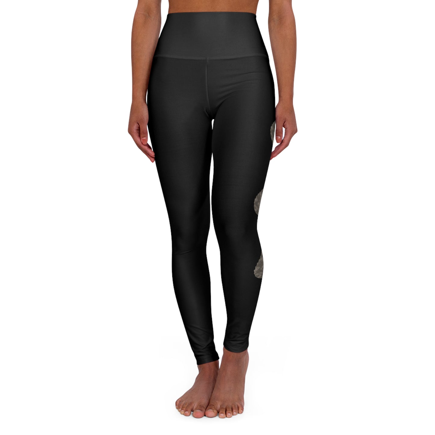 Whispering Aspen Leaf Leggings – Midnight | Wild Waters Collection
