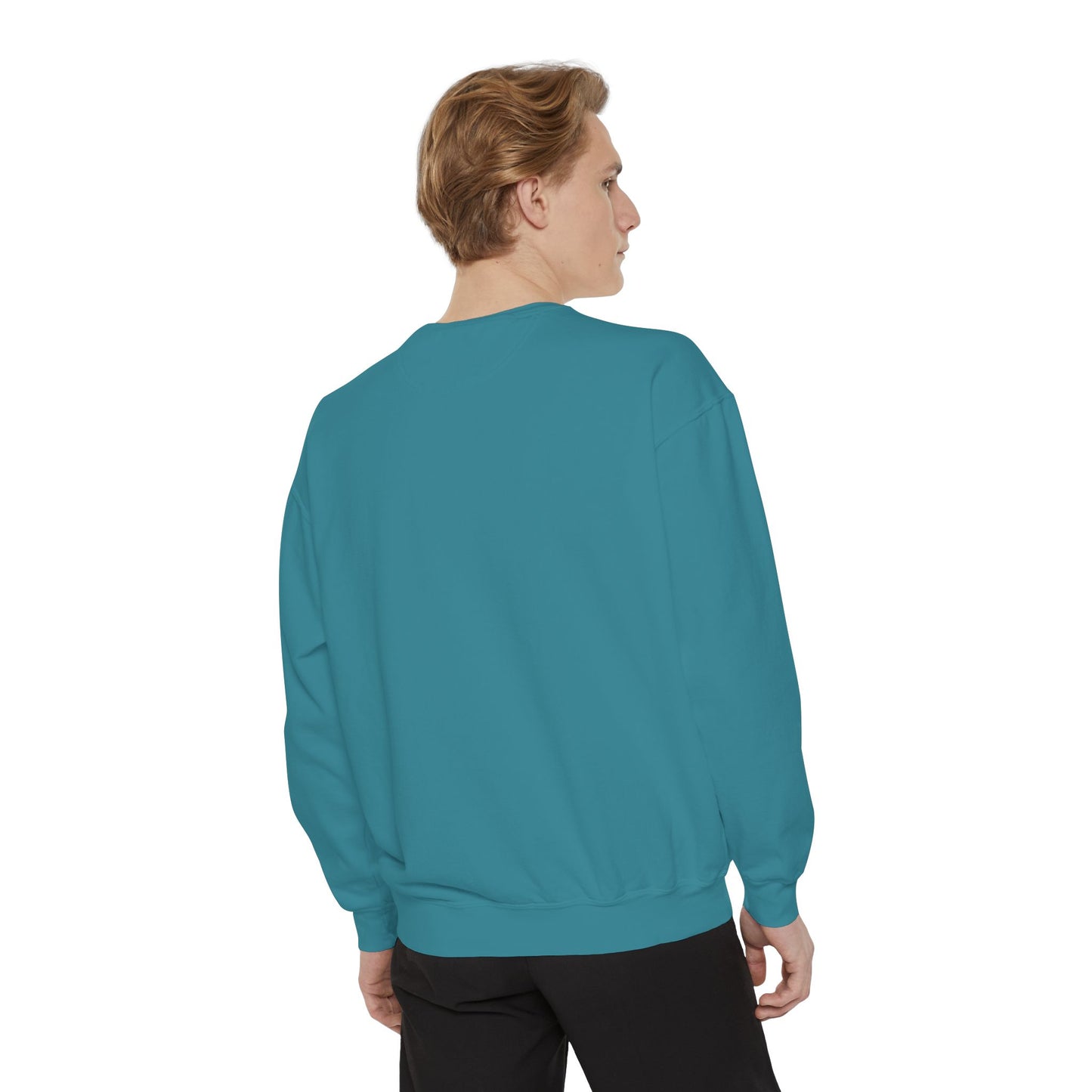 Forest Bigfoot Sweatshirt - Night Sky Unisex Garment-Dyed Crewneck