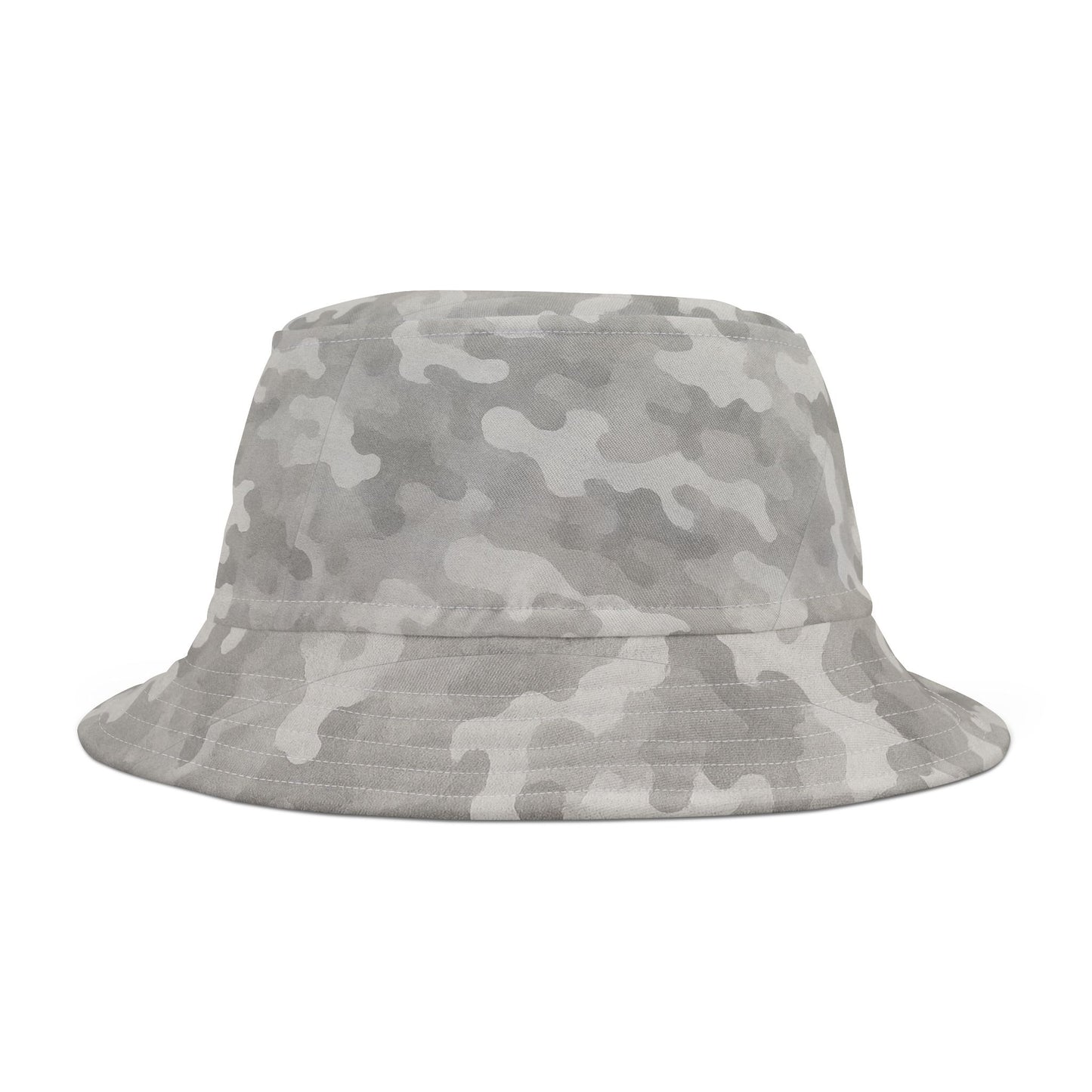 Faded Gray Camo Bucket Hat – Modern Outdoorsman Style