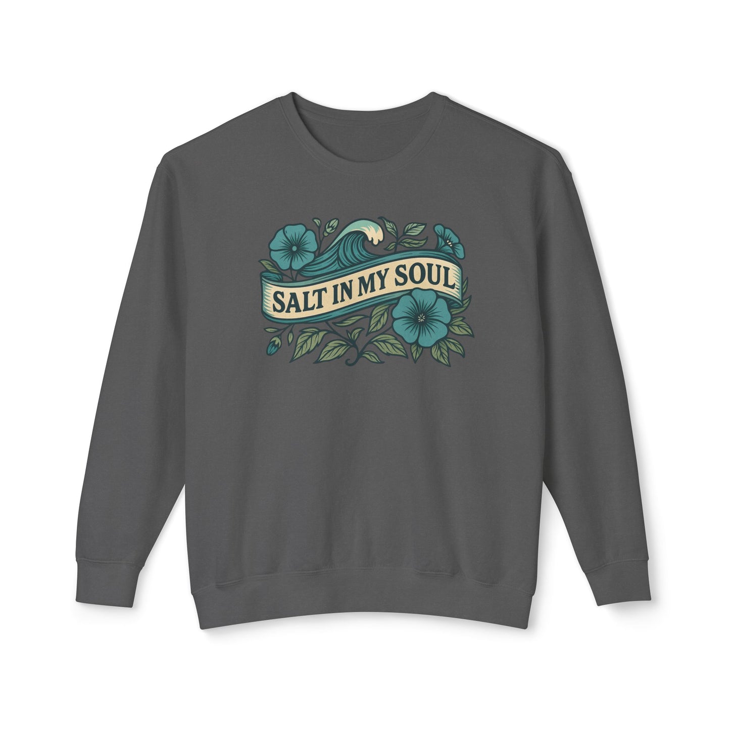 Coastal Comfort Sweatshirt, Beach Lover Gift, Casual Crewneck, Summer Vibes Apparel, Unique Souvenir Hoodie, Gift for Ocean Lovers