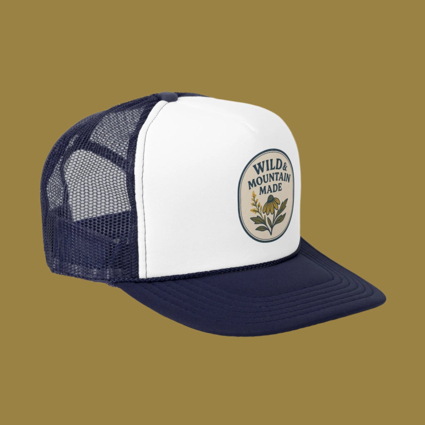 Gameday Trucker Cap for Tailgating - College Sports Fan Hat, Game Day Gear, University Apparel, Baseball Cap,