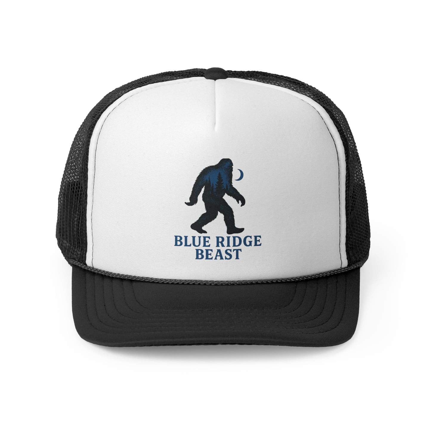 Vintage Trucker Caps - Retro Style Big Foot Hat, Distressed Baseball Cap, Hipster Sasquatch Headwear, Dad Hat, Snapback Cap