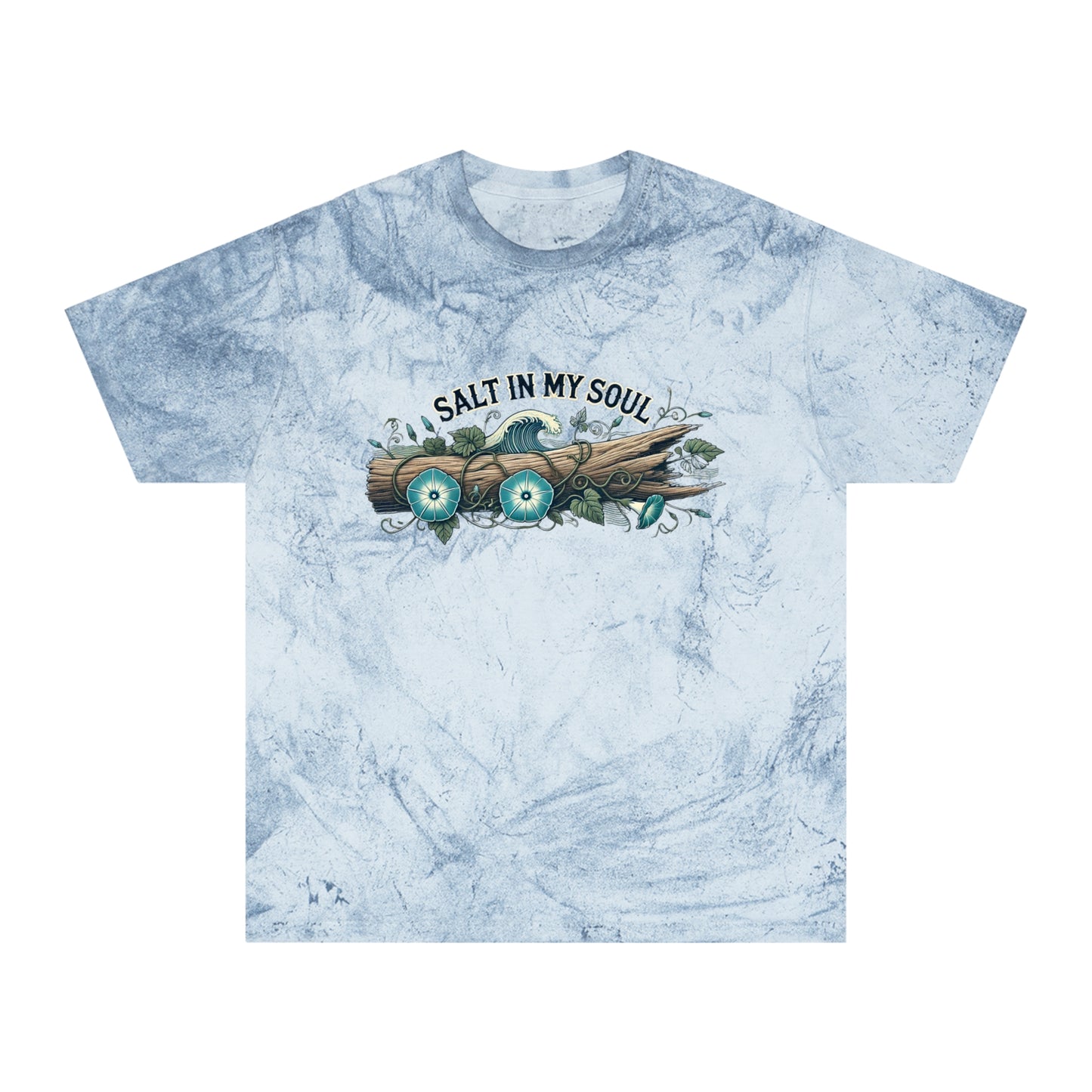 Salt in My Soul Tie-dyed Beach Tee