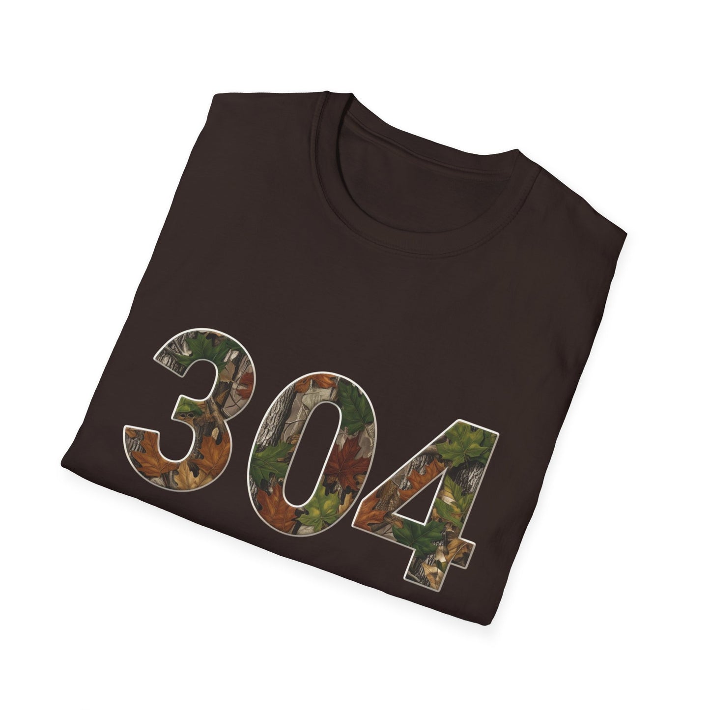 West Virginia Area Code Camo T-Shirt, WV Camo Tee, Mountain State Shirt, Appalachian Tee, 304 Area Code Shirt