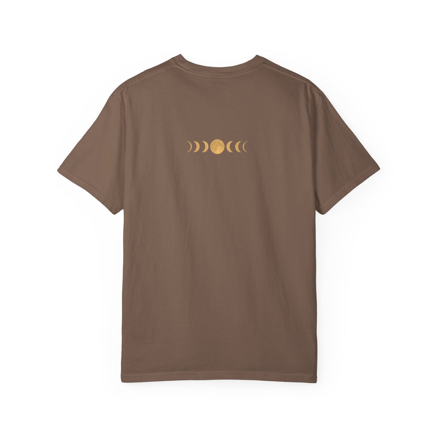 Boho Appalachian Moon Phases T-Shirt, Nature Lover Tee, Outdoor Adventure Apparel, Gift for Hikers, Festival Wear, Eco-Friendly Fashion