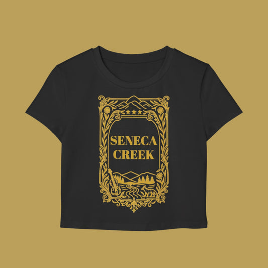 🌊 Seneca Creek Cropped Tee – Wild & Flowing from WV 💚✨