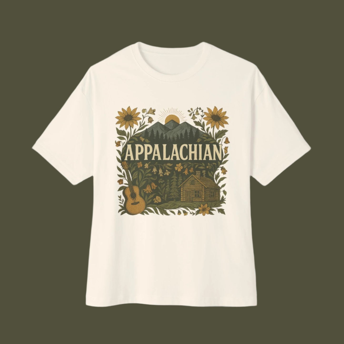 Appalachian Views Oversized Tee | Mountain Magic & Laid-Back Comfort π²π