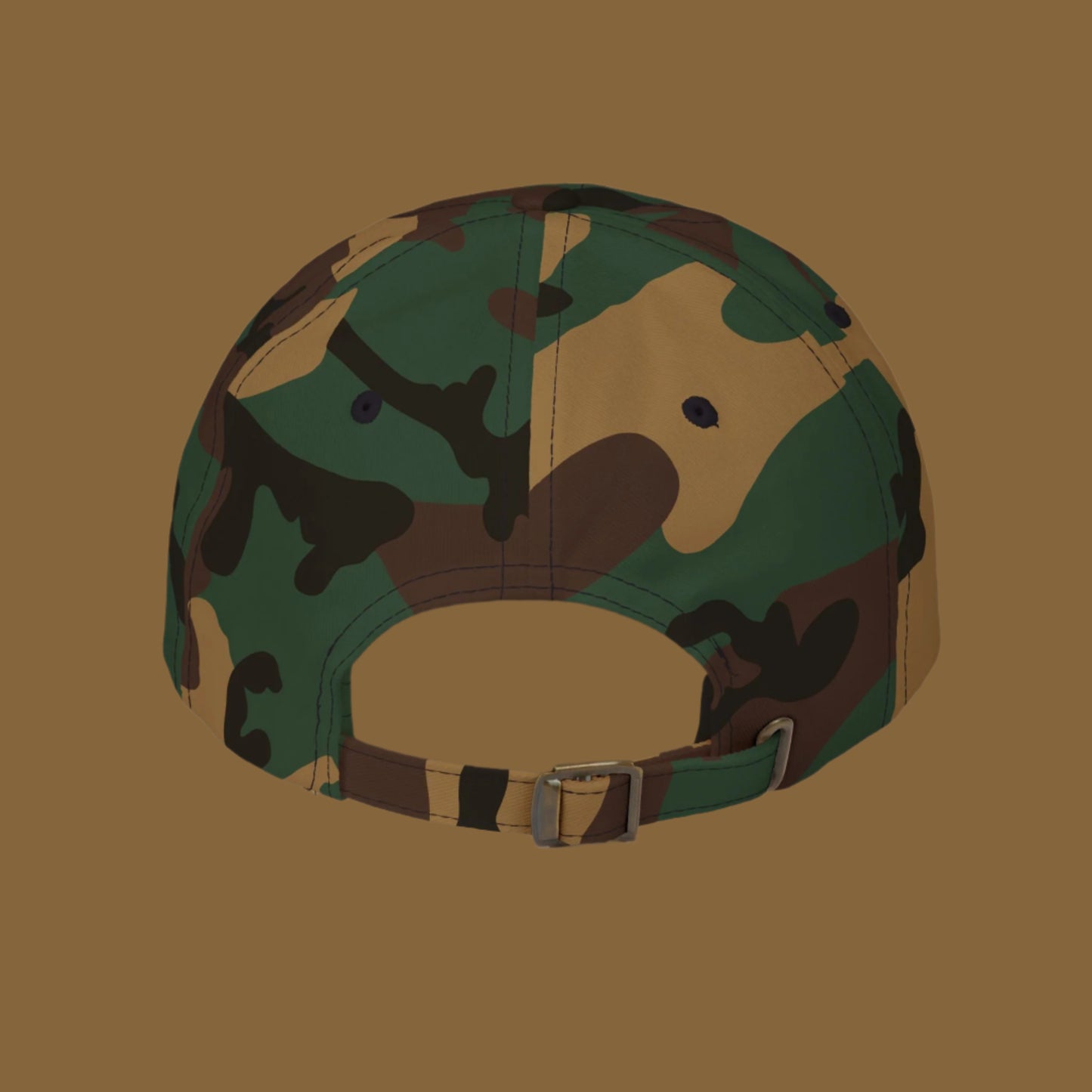 Camo Classic Dad Cap, Outdoor Style Hat, Country Raised Gift for Dads, Hunting Cap, Casual Everyday Wear, Father's Day Gift