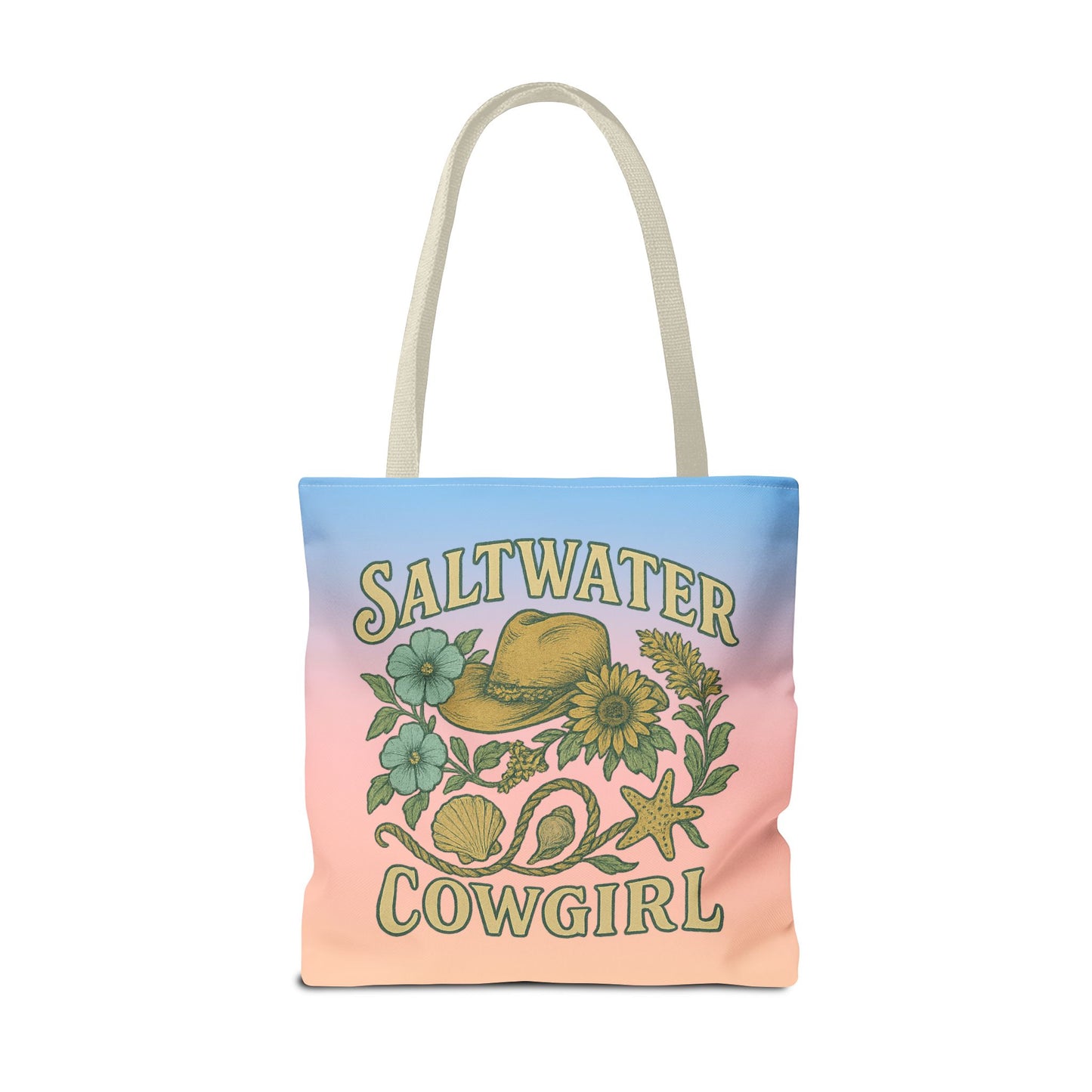 Saltwater Cowgirl Beach Bag