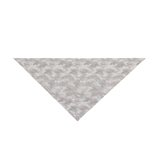 Stealth & Sass Dog Scarf – Grey Camo Bandana
