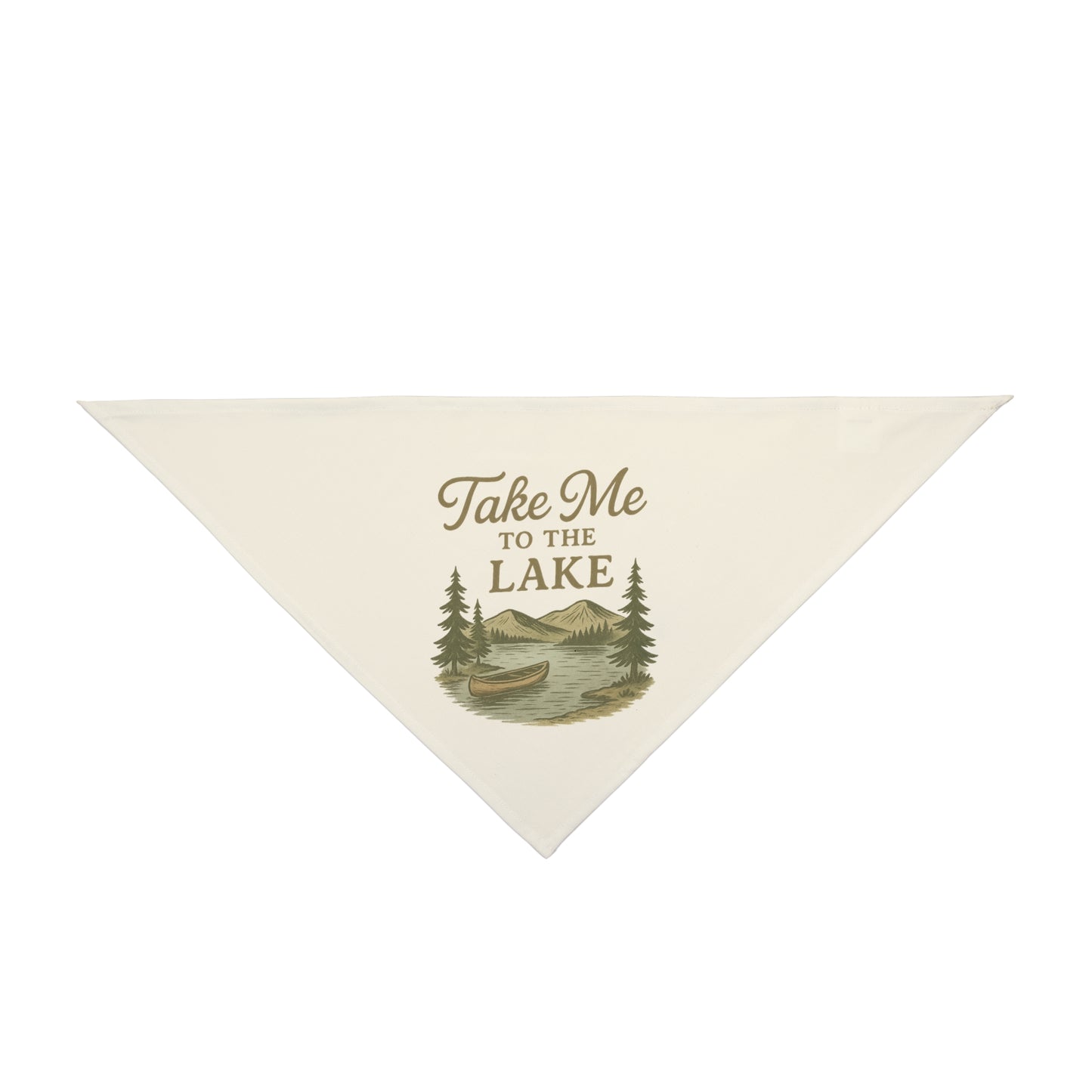 πΎ Take Me to the Lake β Pet Bandana for Adventurous Dogs ππΆ