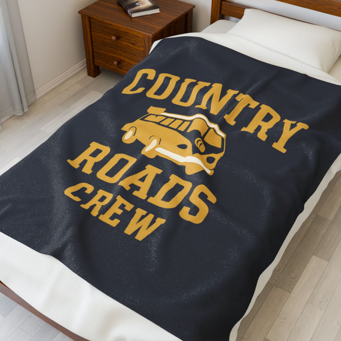 Plush Blanket Country Roads West Virginia