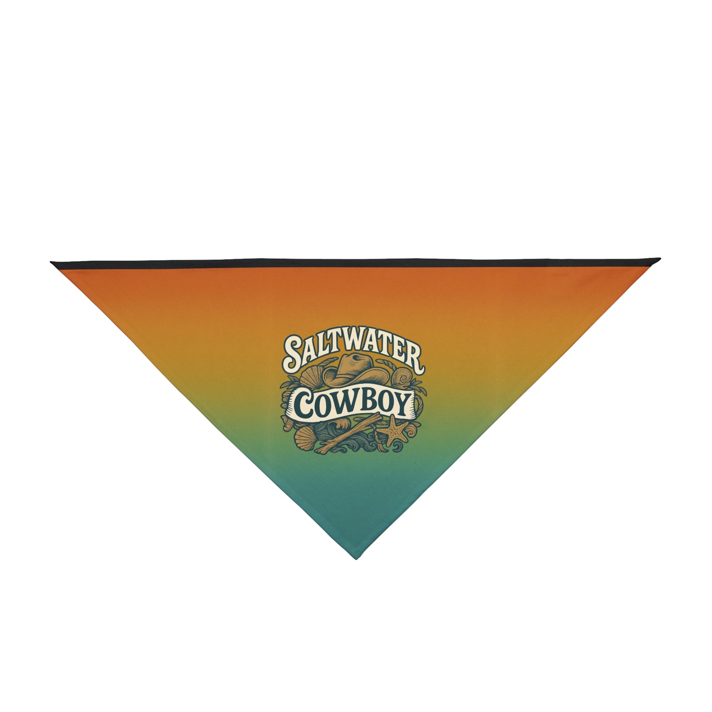 Pet Bandana - Saltwater Cowboy Beach Dog Scarf