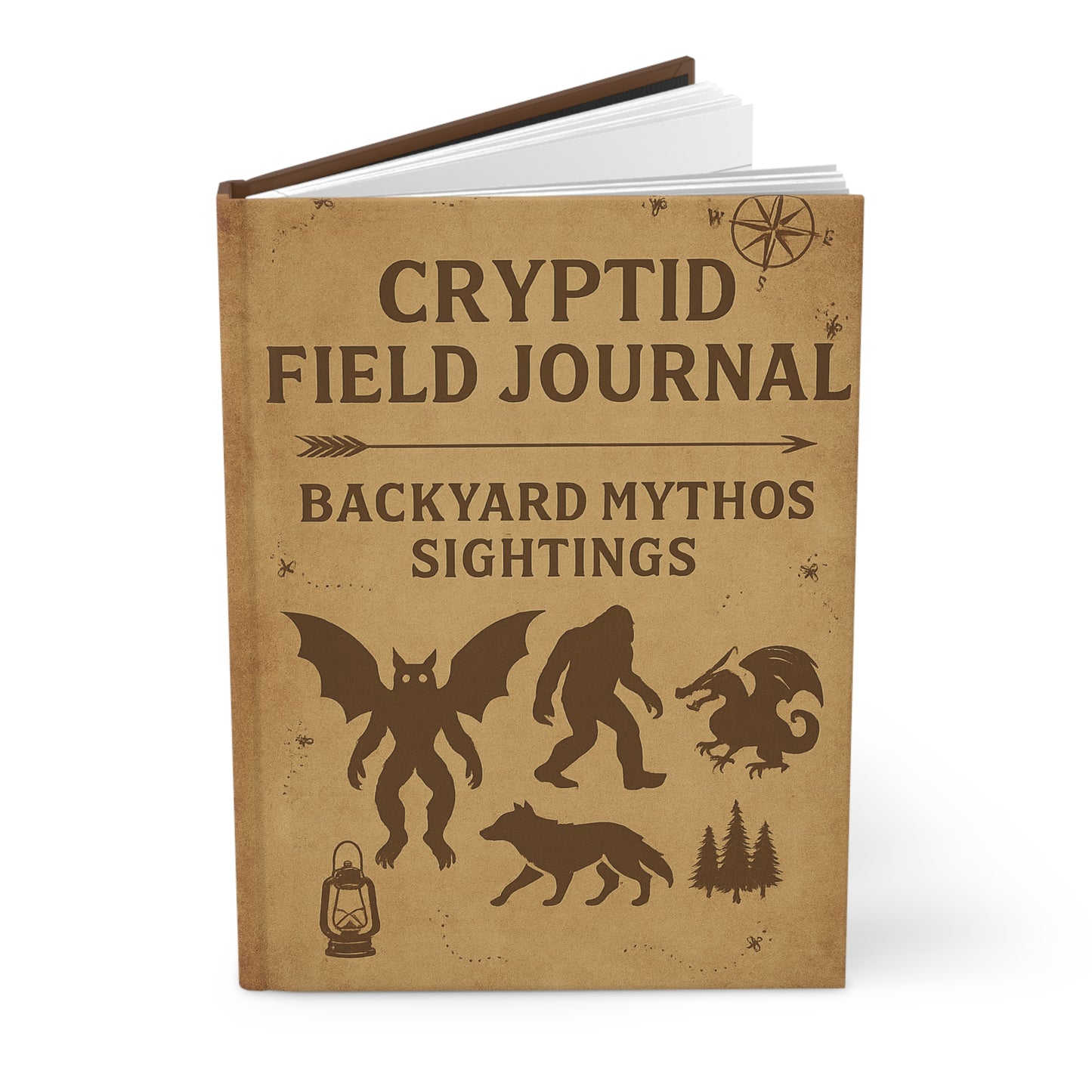 Cryptid Field Journal – Backyard Mythos Sightings Notebook