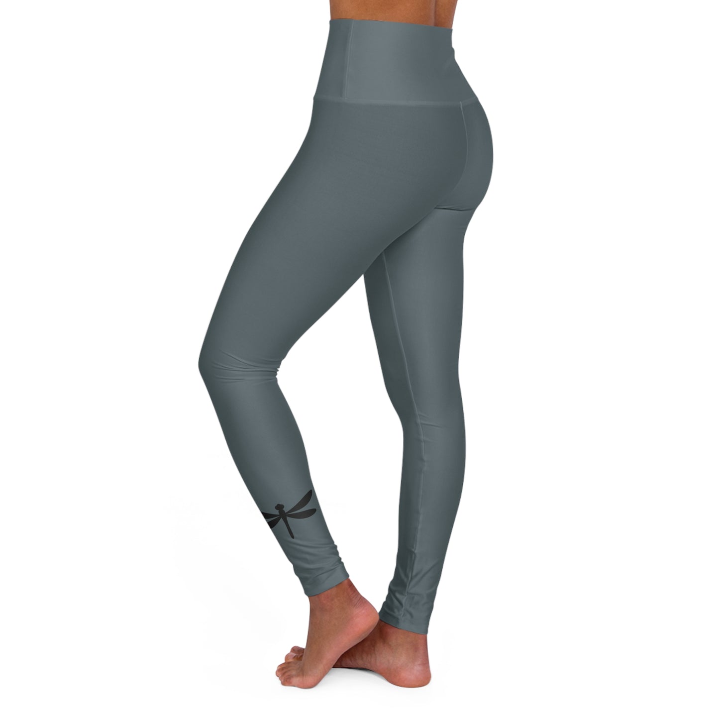 Dragonfly Drift High-Waisted Yoga Leggings – Wild Waters Collection