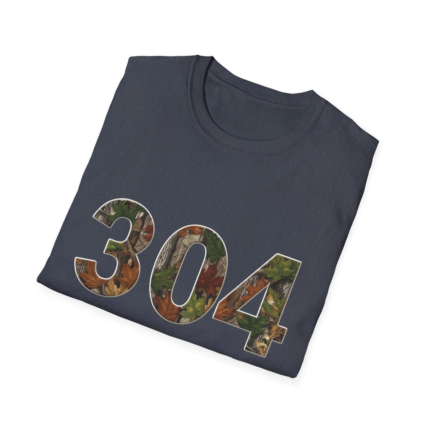 West Virginia Area Code Camo T-Shirt, WV Camo Tee, Mountain State Shirt, Appalachian Tee, 304 Area Code Shirt