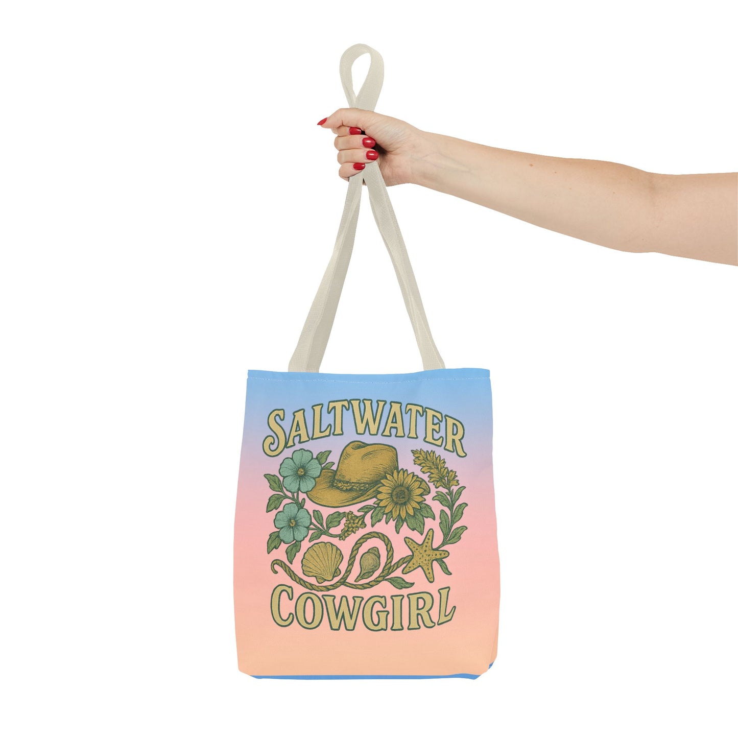 Saltwater Cowgirl Beach Bag