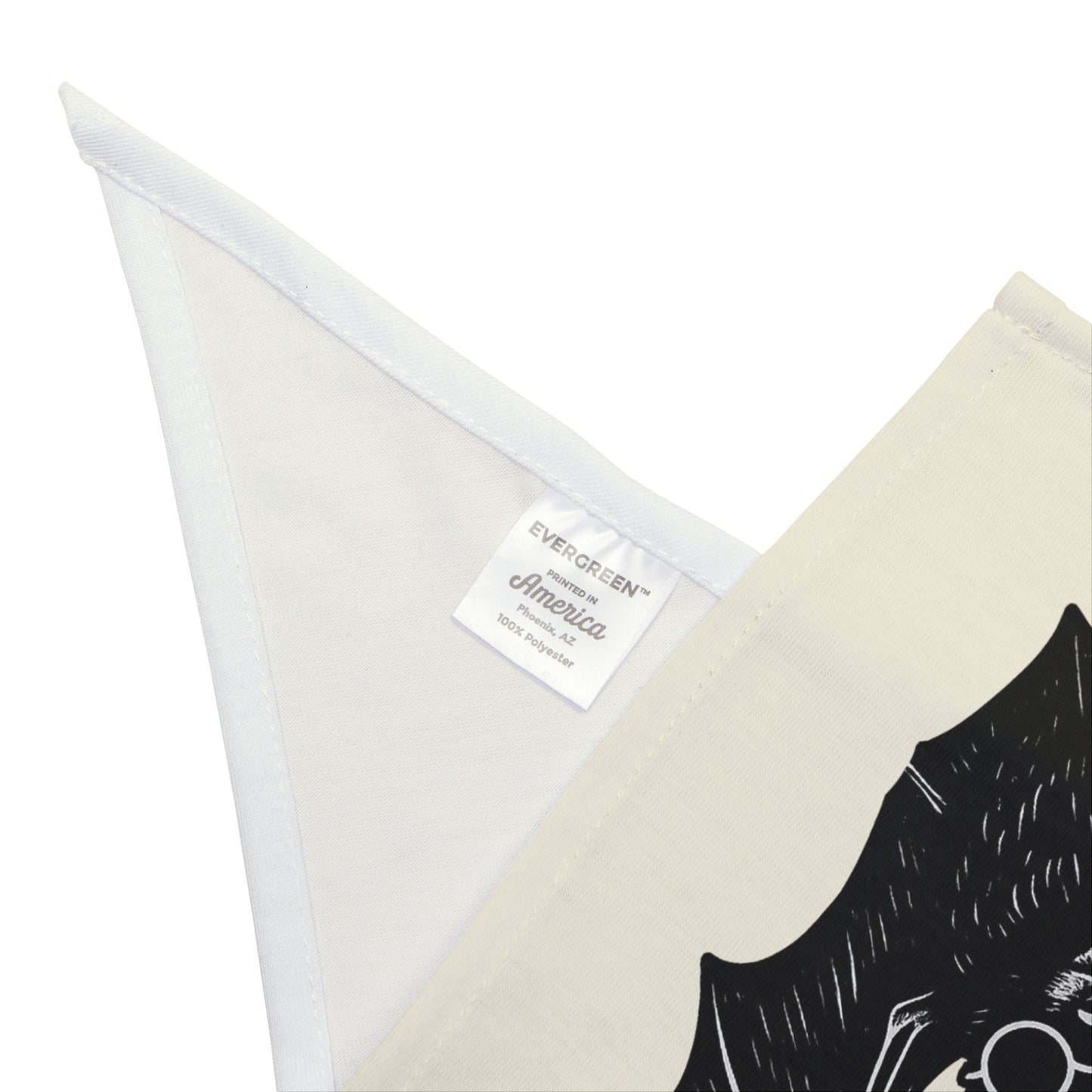 Bark at the Moon Bandana – Ozzy-Inspired Dog Scarf