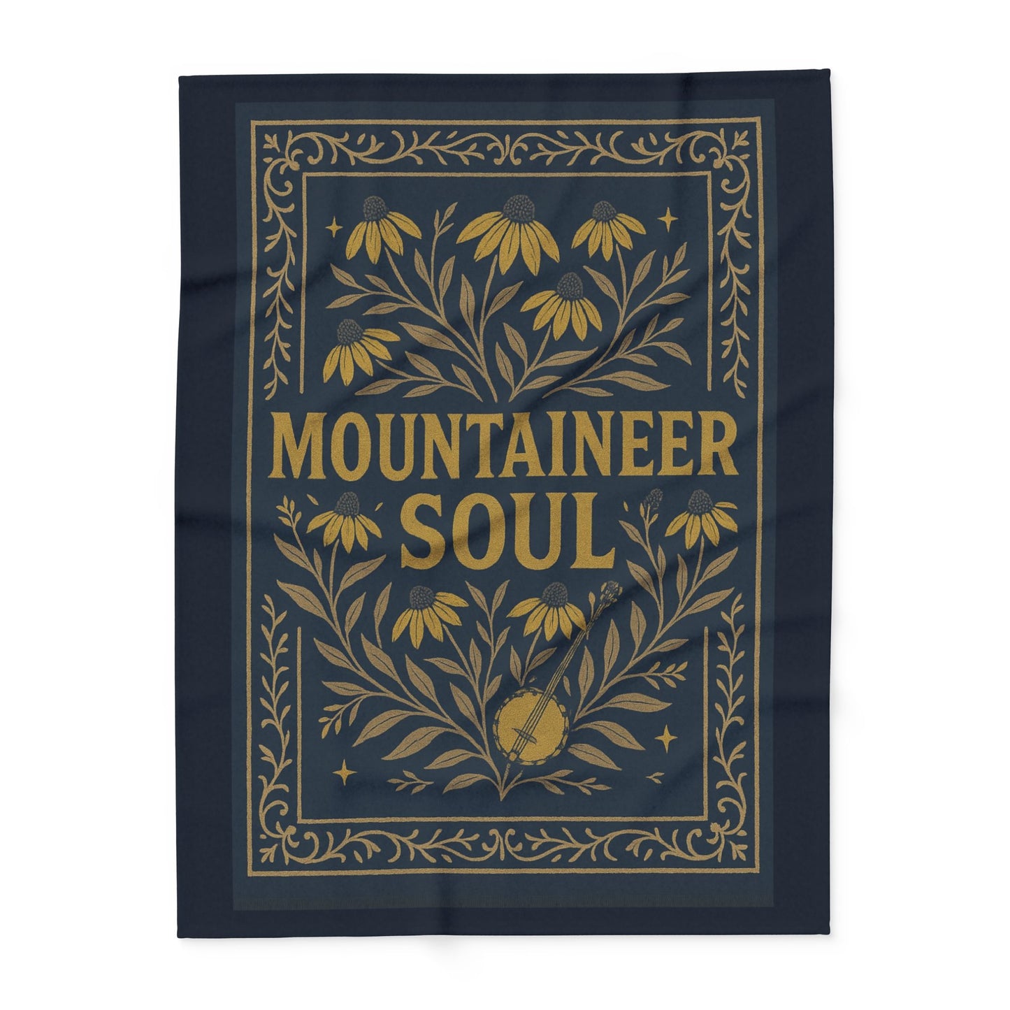 π‘ Mountaineer Soul Fleece Blanket β Cozy West Virginia Pride Throw π