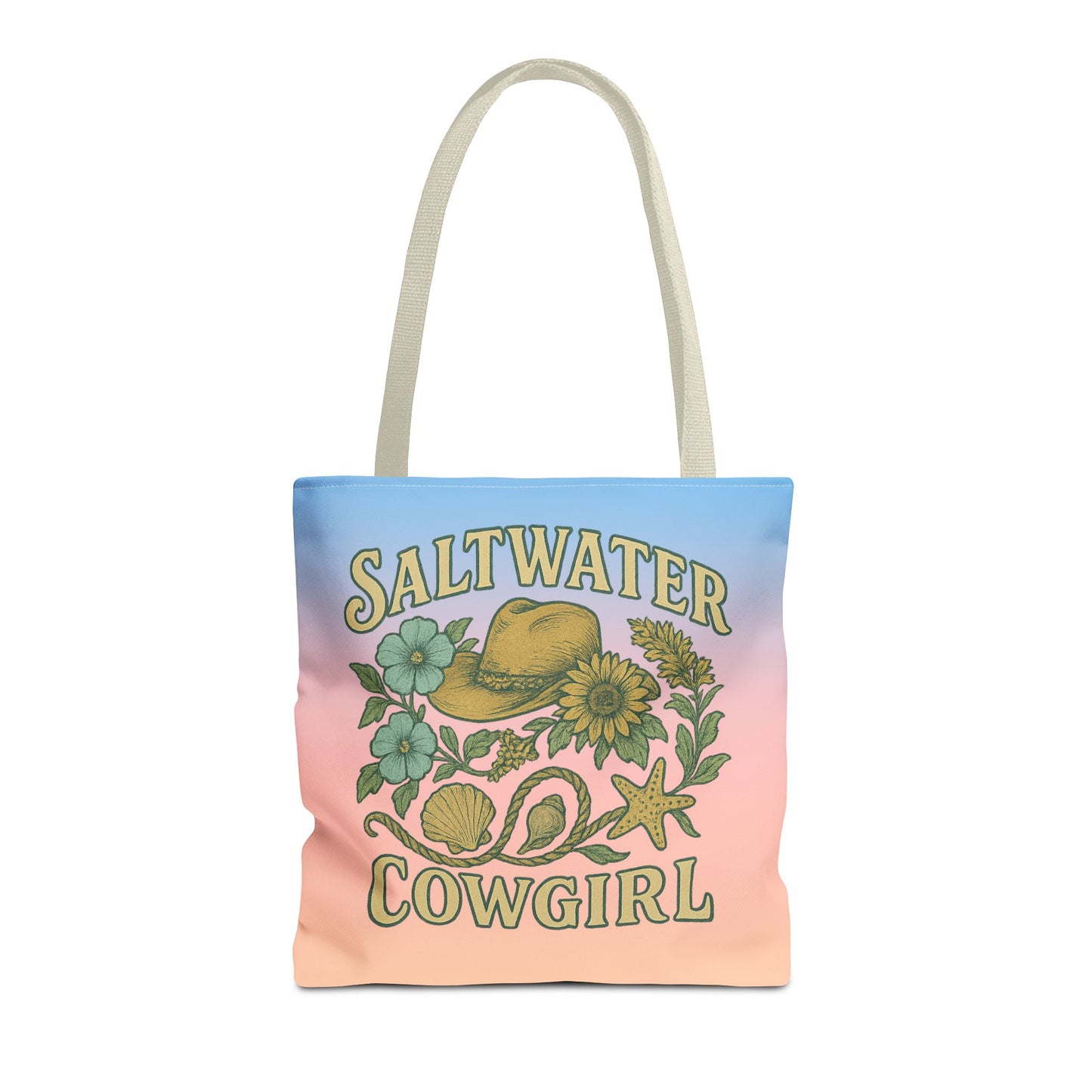 Saltwater Cowgirl Beach Bag