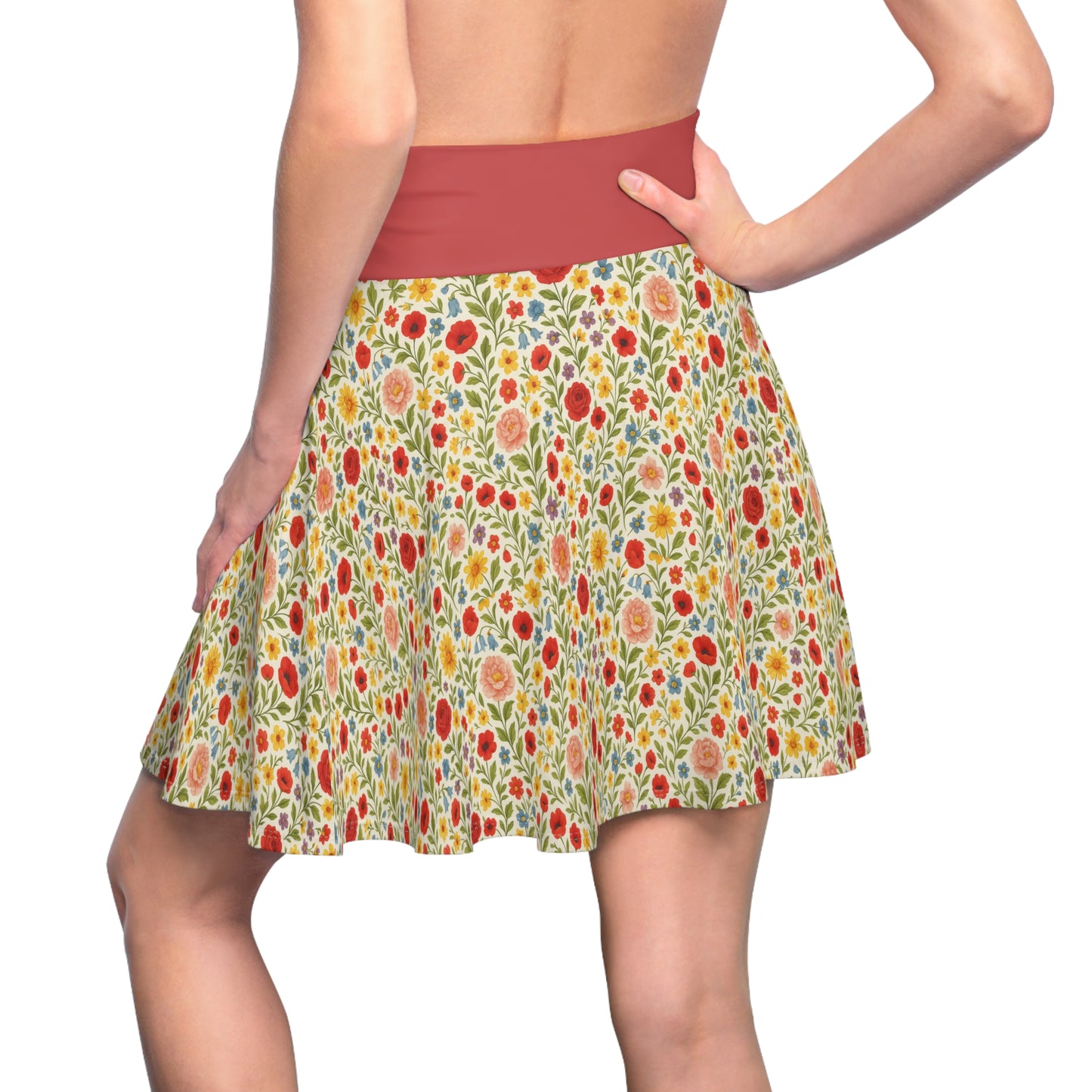 Wildflower Waltz Skirt – Summer Garden Print