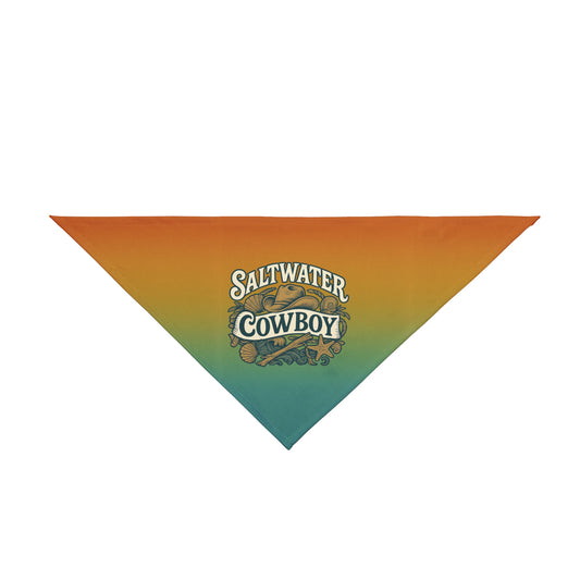 Pet Bandana - Saltwater Cowboy Beach Dog Scarf