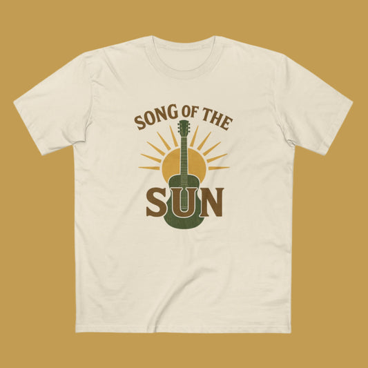 Masculine Song of the Sun Tee | Roots, Rhythm & Radiance 🌻🏞️