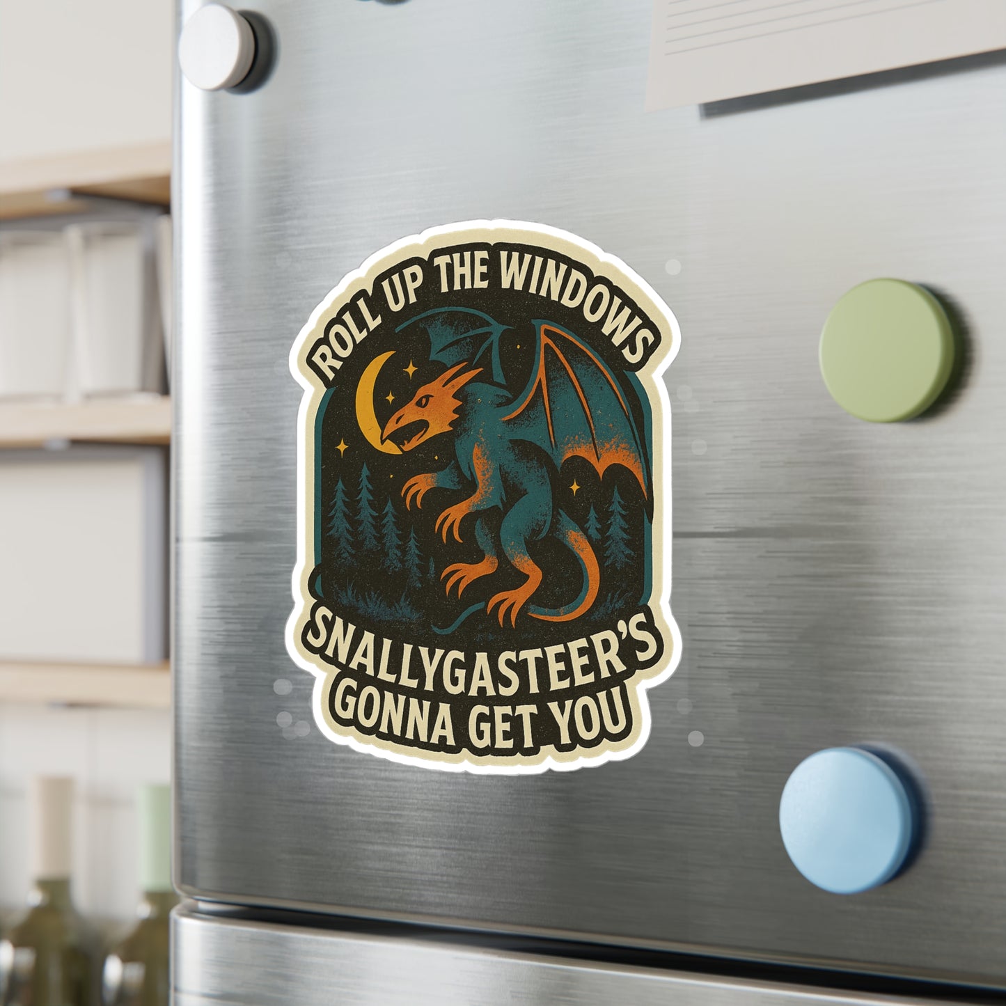 Snallygaster’s Gonna Get You – Cryptid Sticker