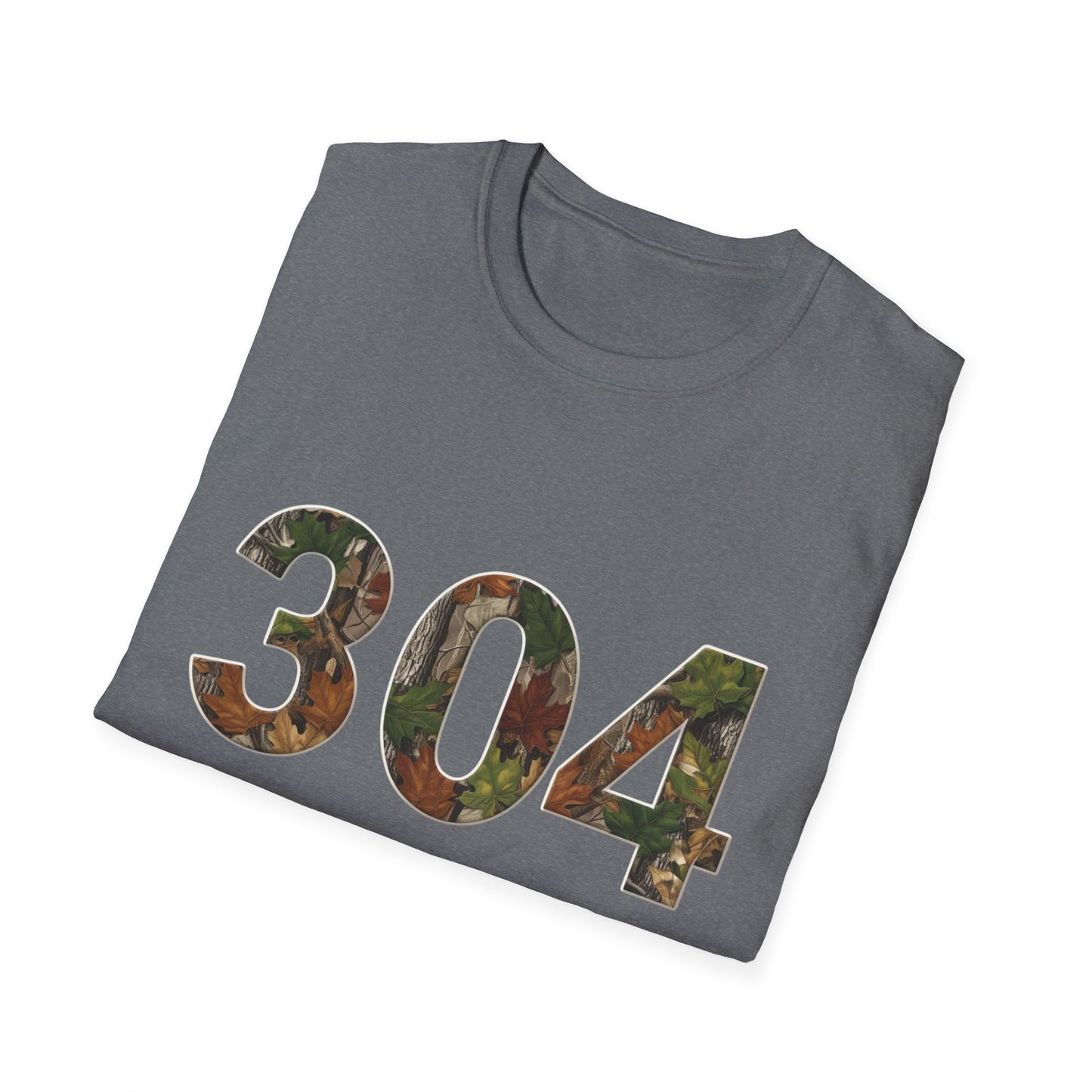 West Virginia Area Code Camo T-Shirt, WV Camo Tee, Mountain State Shirt, Appalachian Tee, 304 Area Code Shirt