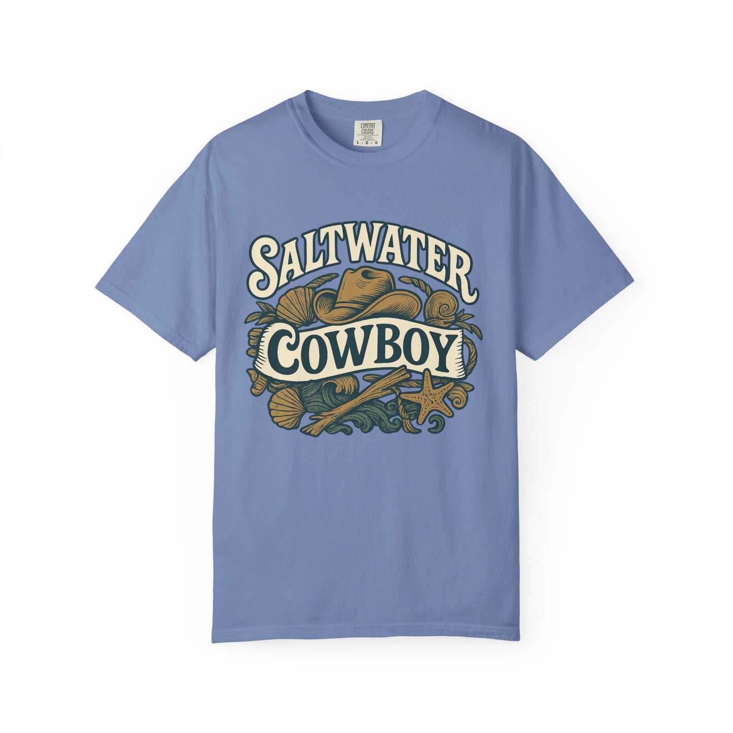 Saltwater Cowboy Beach Tee