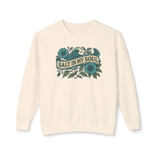 Coastal Comfort Sweatshirt, Beach Lover Gift, Casual Crewneck, Summer Vibes Apparel, Unique Souvenir Hoodie, Gift for Ocean Lovers