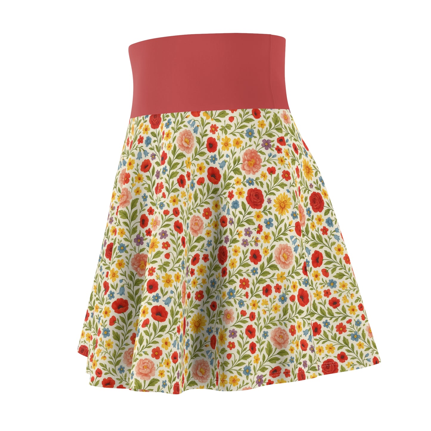 Wildflower Waltz Skirt – Summer Garden Print