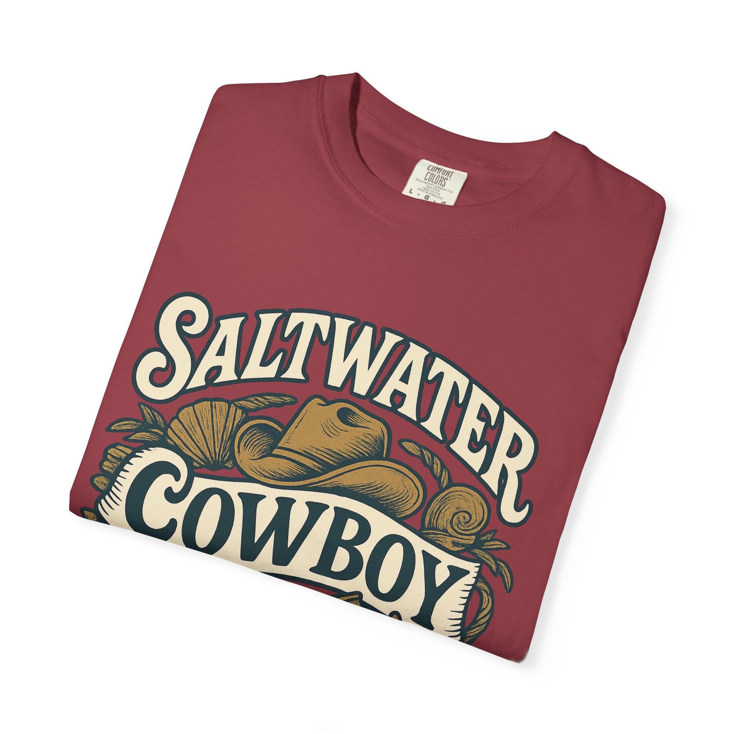 Saltwater Cowboy Beach Tee