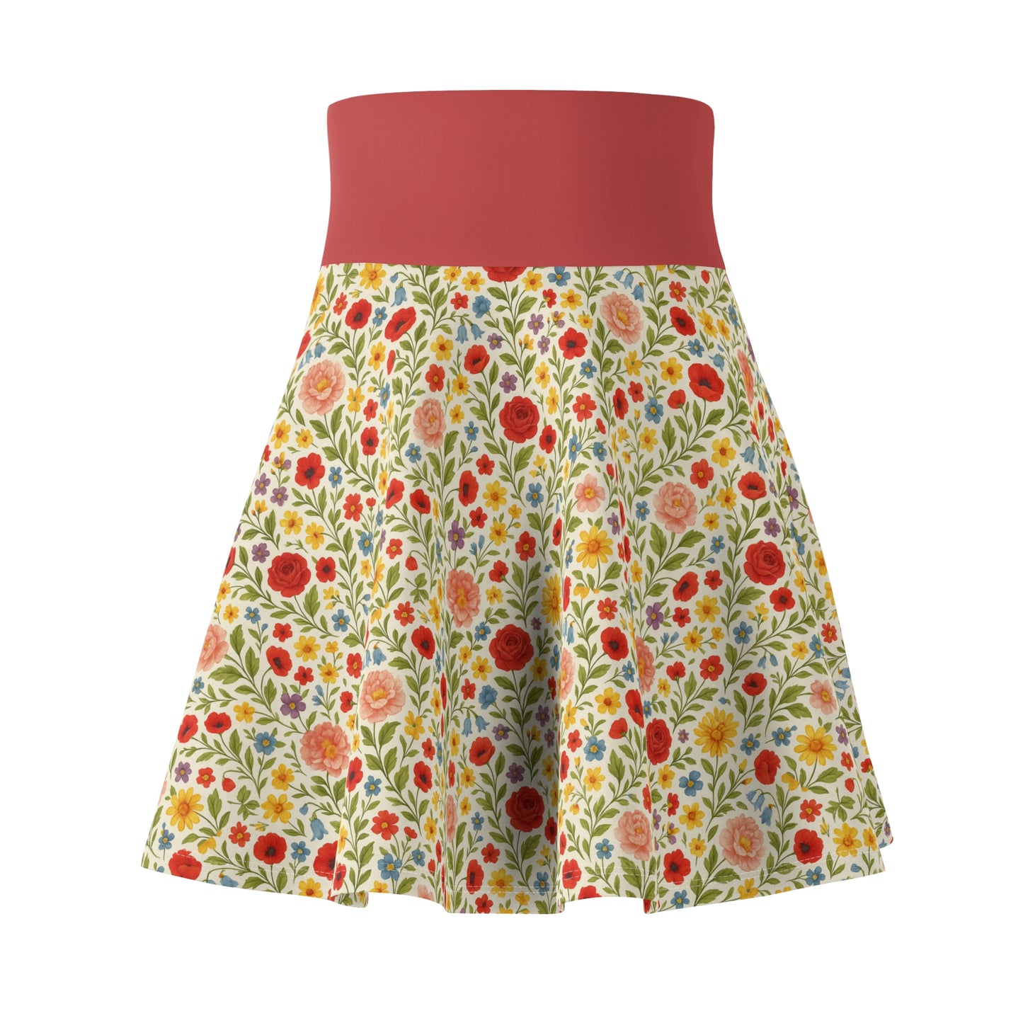 Wildflower Waltz Skirt – Summer Garden Print
