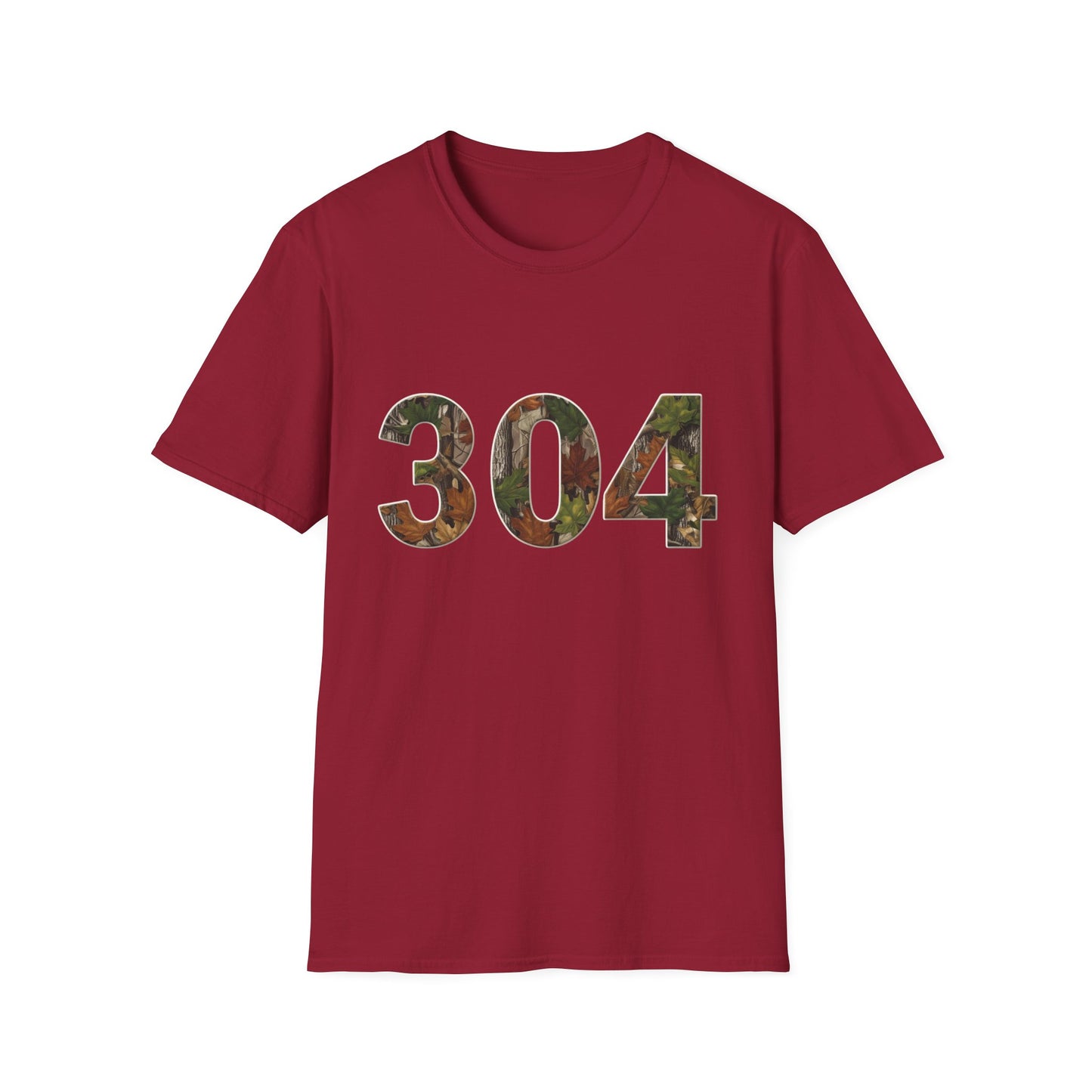 West Virginia Area Code Camo T-Shirt, WV Camo Tee, Mountain State Shirt, Appalachian Tee, 304 Area Code Shirt