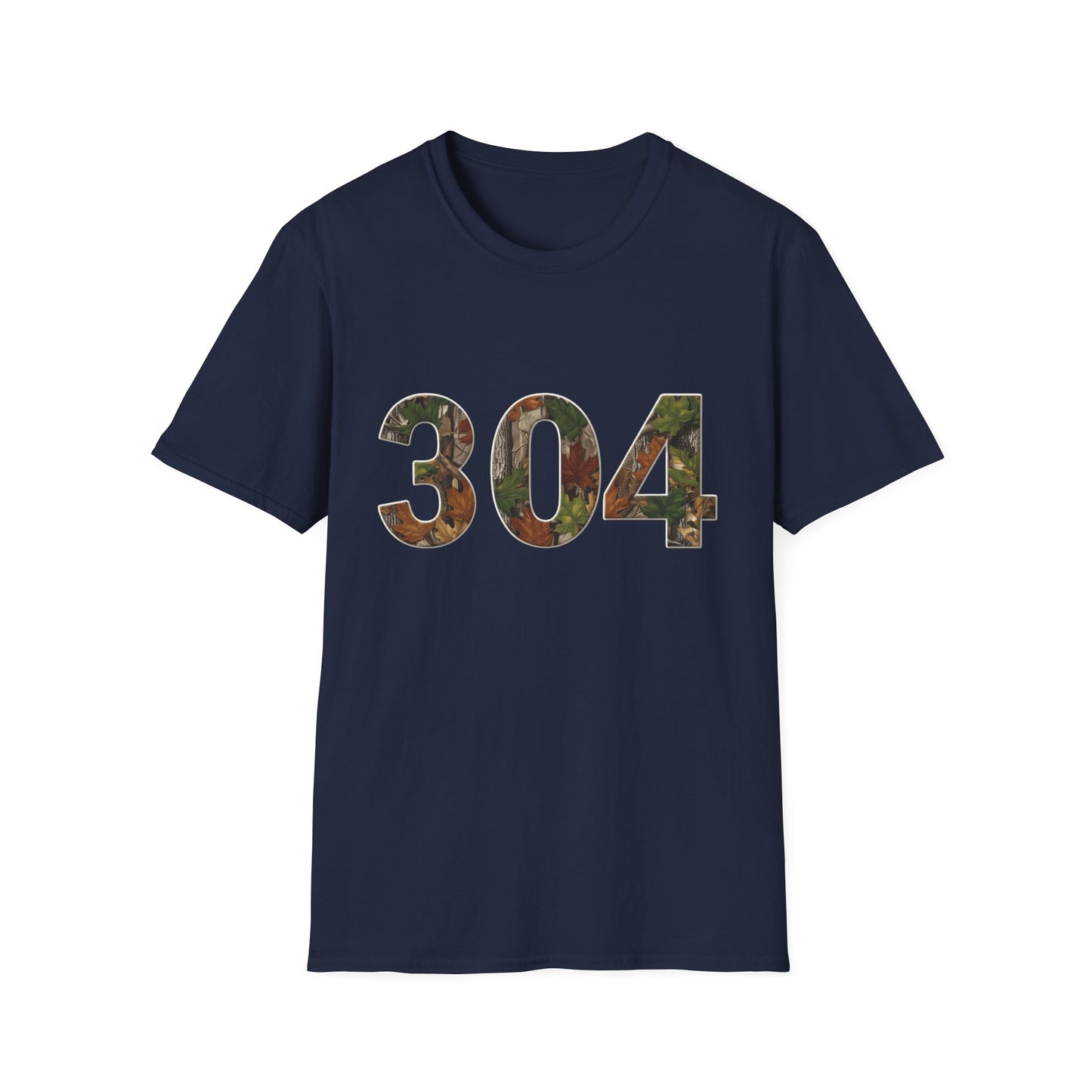 West Virginia Area Code Camo T-Shirt, WV Camo Tee, Mountain State Shirt, Appalachian Tee, 304 Area Code Shirt