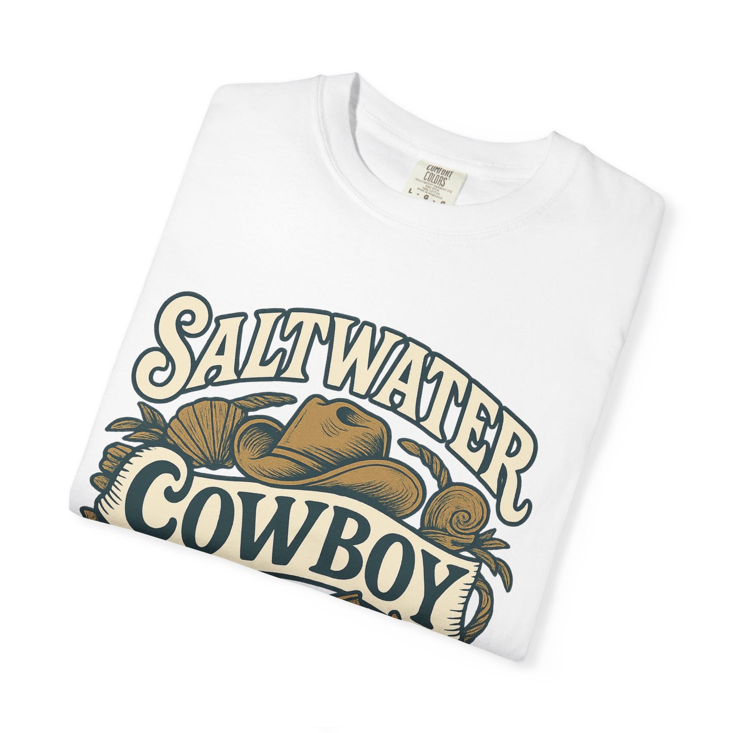 Saltwater Cowboy Beach Tee