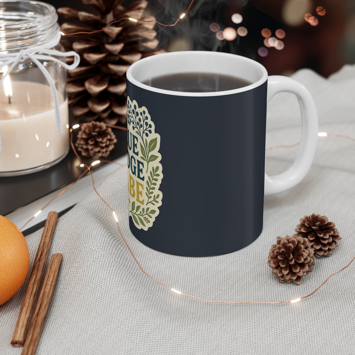 Blue Ridge Babe Coffee Mug - 11oz Ceramic Mug, Pregame Cup, Drinkware, Gift for Her, Mountain Lover Mug