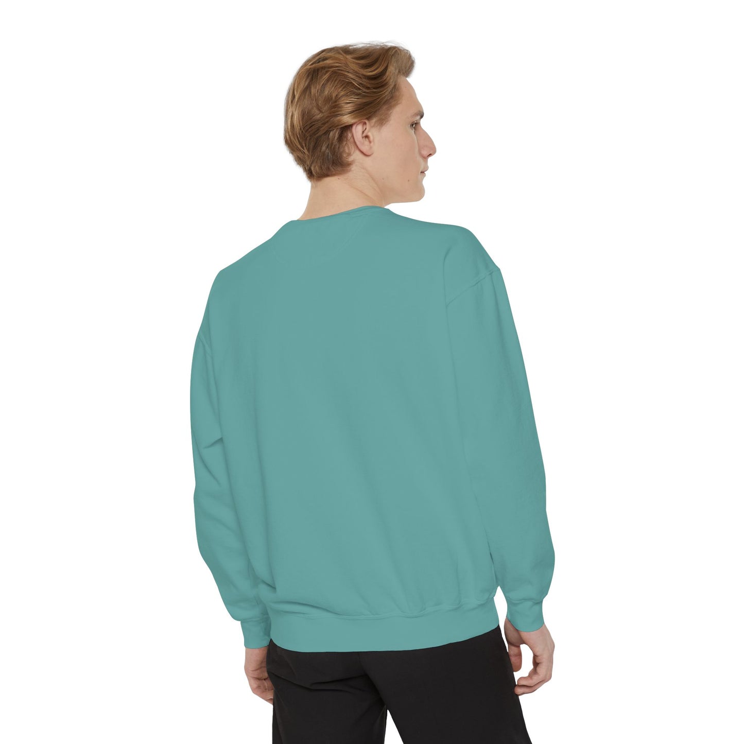 Forest Bigfoot Sweatshirt - Night Sky Unisex Garment-Dyed Crewneck