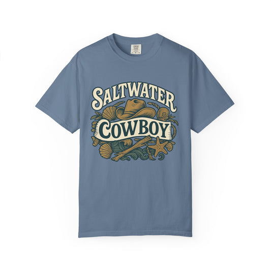 Saltwater Cowboy Beach Tee