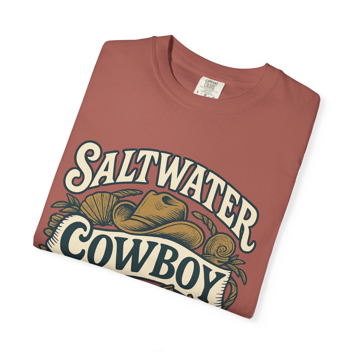 Saltwater Cowboy Beach Tee