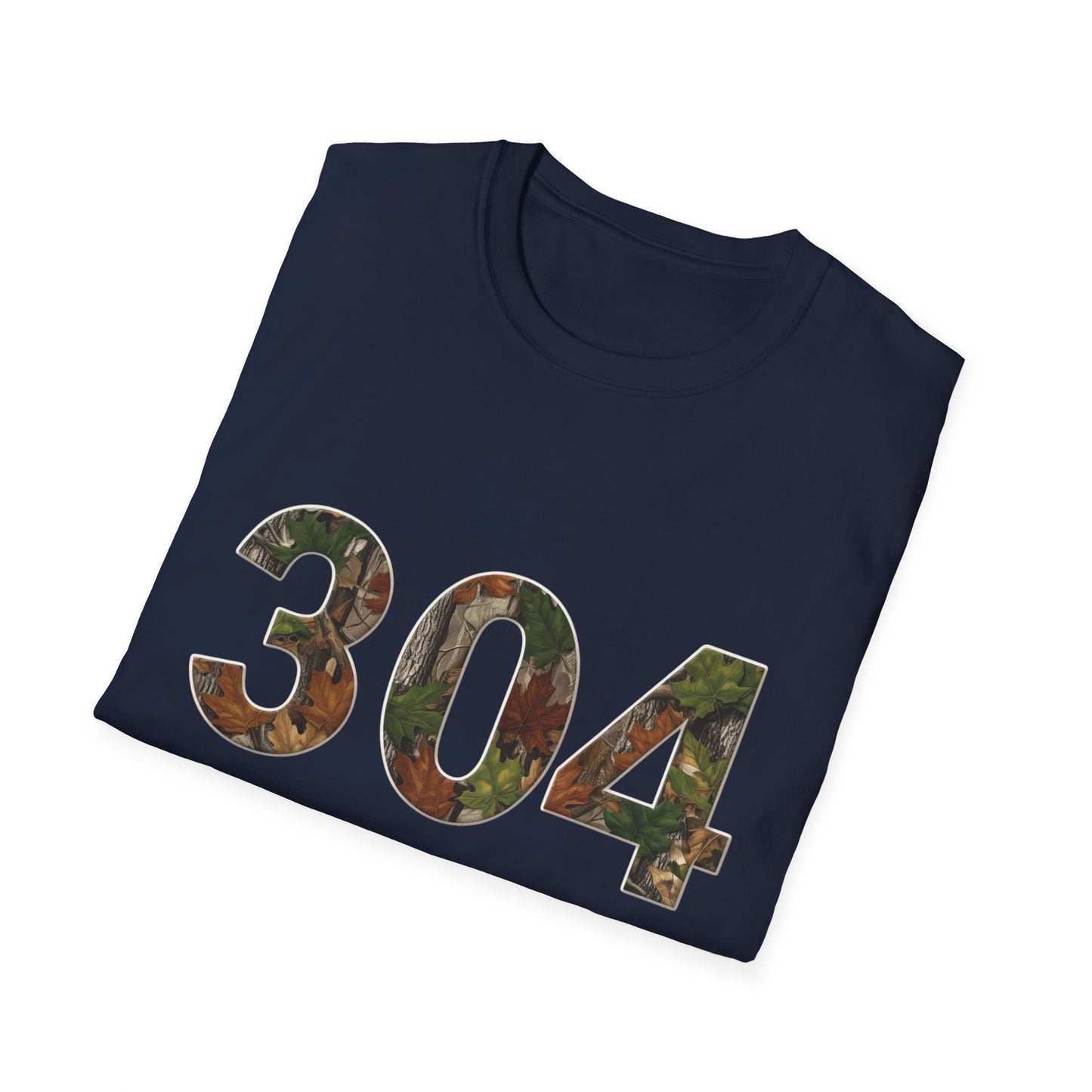 West Virginia Area Code Camo T-Shirt, WV Camo Tee, Mountain State Shirt, Appalachian Tee, 304 Area Code Shirt