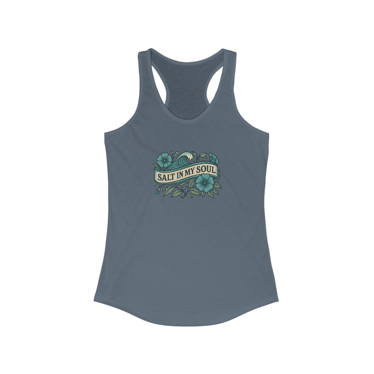 π Salt in My Soul Racerback Tank β Coastal Spirit Edition